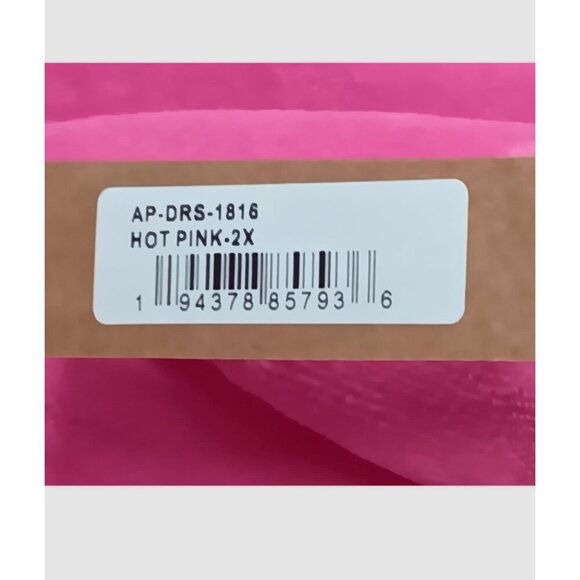 NWT SKIMS Pink Logo Velour Mini Dress LIMITED EDITION SZ 2X - Picture 9 of 9